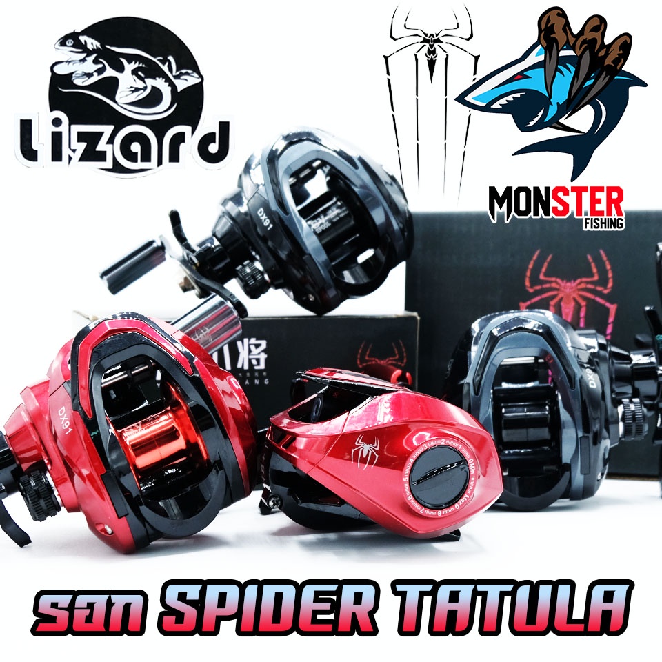 NEW รอกหยดน้ำ SPIDER TATULA รอกตกปลา มีทั้งหมุนซ้ายและหมุนขวา มีกิ๊กเสียง (รอบ 7.2:1)