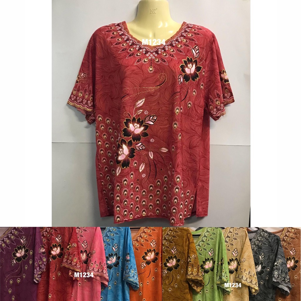 เสื้อยืดลายพิมพ์ มีหลายสี ผ้าดีใส่สบาย