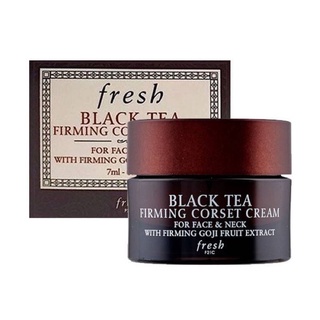 ครีมบำรุงผิวหน้า Fresh Black Tea Firming Corset Cream For Face &amp; Neck 7ml.