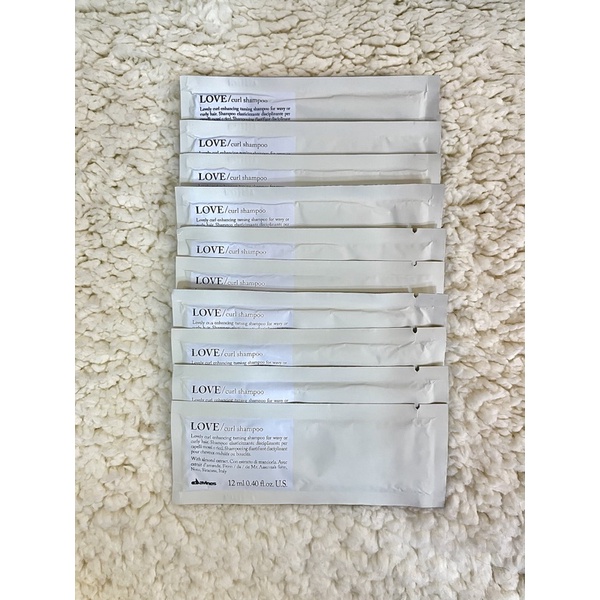 DAVINES LOVE CURL 12 ML. แชมพู ออกแบบมาเพื่อ ผมหยิก ดัดลอน ทุกประเภท