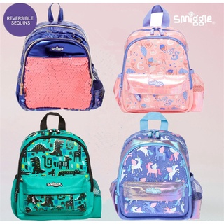 Smiggle กระเป๋าเป้สะพายหลัง ขนาดเล็ก สําหรับเด็ก 3-6 ปี