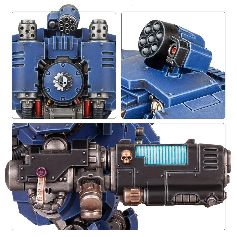 [200B พร้อมส่ง] Warhammer 40K:SPACE MARINES: PRIMARIS REDEMPTOR DREADNOUGHT โมเดลจำลอง - รูปที่ 2