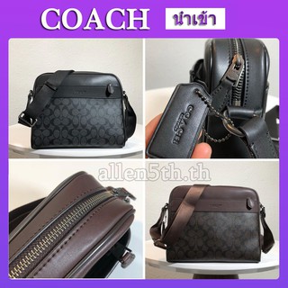 Coach F28456 แท้ กระเป๋าสะพายข้าง กระเป๋าสะพายข้างผู้ชาย แบรนด์เนม