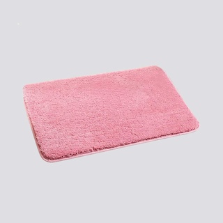 พรมปูพื้นห้อง 80x120cm สีชมพู พรมเช็ดเท้า Room rug 80x120cm pink