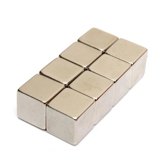 1ชิ้น แม่เหล็กสี่เหลี่ยม ขนาด 15x15x15มิล 20x20x20มิล 25x25x25มิล 30x30x30มิล Magnet Neodymium แม่เหล็กแรงสูง สี่เหลี่ยม