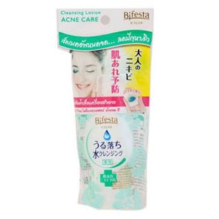 BIFESTA โลชั่นเช็ดเครื่องสำอาง Cleansing Lotion Acne Care ขนาดพกพา 60 ml