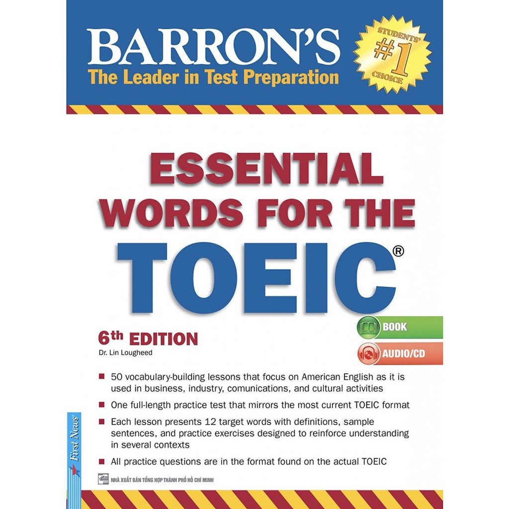 หนังสือ - คําที ่ จําเป ็ นของ Barron สําหรับการทดสอบ TOEIC - ฉบับที ่ 6