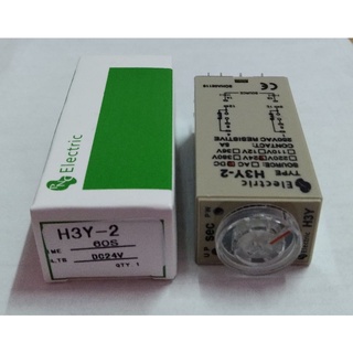 ทามเมอร์ Delay Timer Time Relay H3Y2 /DC24V 60S