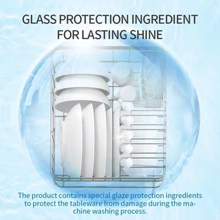 Dishwasher Rinse Aid 500ml น้ำยาแวววาว​ Seaways ผลิตภัณฑ์​ขจัด​คราบและเคลือบเงาสำหรับ​เครื่อง​ล้างจาน​อัตโนมัติ​ทุกรุ่น