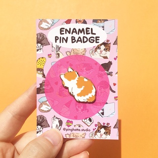 เข็มกลัด พิน enamel pin Original Crying Cat Meme แบรนด์ Chonky Goods by PHS