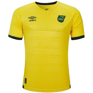 เสื้อกีฬาแขนสั้น ลายทีมชาติฟุตบอล Umbro Jamaica 2022 22 ชุดเหย้า สําหรับผู้ชาย