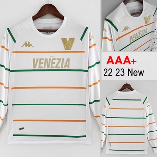 เสื้อกีฬาแขนยาว ลายทีมชาติฟุตบอล Venice Jersey 2022 2023 22 23 ชุดเยือน