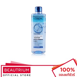 LORÉAL PARIS Cleansing Micellar Water Oil ที่เช็ดเครื่องสำอาง 400ml