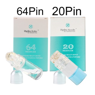 ลูกกลิ้งเข็มไมโครไทเทเนียม 64 20 Pins CE 0.25 มม. 0.5 มม. 1.0 มม.
