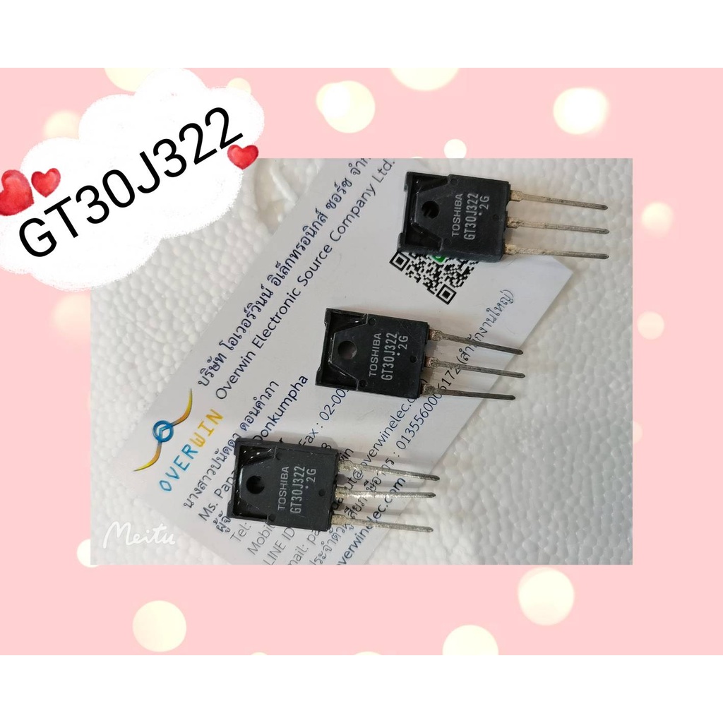 GT30J322  สินค้ามีสต็อก พร้อมส่ง