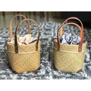 กระเป๋าสาน กระเป๋าถือรักษ์โลก Handmade bag กระเป๋ากระจูด