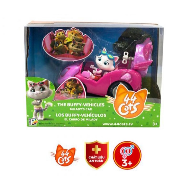 PLAY 44 CATS SUPER CAR พร้อม CHARACTERS - MADY