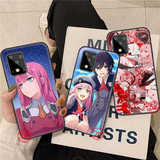 เคสโทรศัพท์มือถือแบบนิ่ม ลายดอกไม้ Bul Darling In The Franxx Zero Two 2 สําหรับ Samsung A10 A10S A20 A30 A20S A20S A30S A40 A40S A50 A50S 54