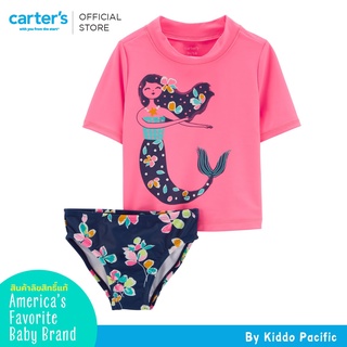 Carters Girl SWIM PK GRAPHIC RG SET - เสื้อว่ายน้ำ 1 + กางเกงว่ายน้ำ 1