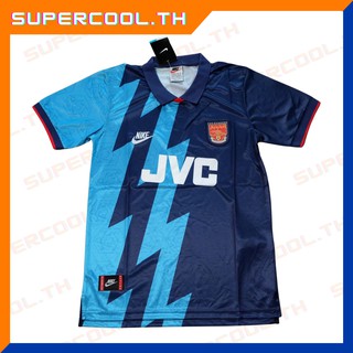 Arsenal 1995/1996 Away เสื้ออาร์เซนอลย้อนยุค เสื้อบอลอาร์เซนอลย้อนยุค เสื้ออาร์เซนอลรุ่นเก่า