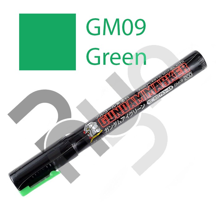 Gundam marker: GM09, Green เขียว