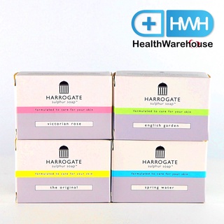 Harrogate Soap 100 g สบู่ ฮาร์โรเกต  (หมดอายุ ปี 2025 )บรรเทาอาการคัน รักษาสิว สะเก็ดเงิน