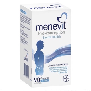 Menevit Pre-Conception Sperm Health Capsules 90 pack