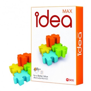 กระดาษถ่ายเอกสาร A4 70แกรม IDEA MAX