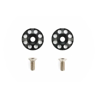 TAMIYA 54848 ALUMINUM WING WASHERS (Black)