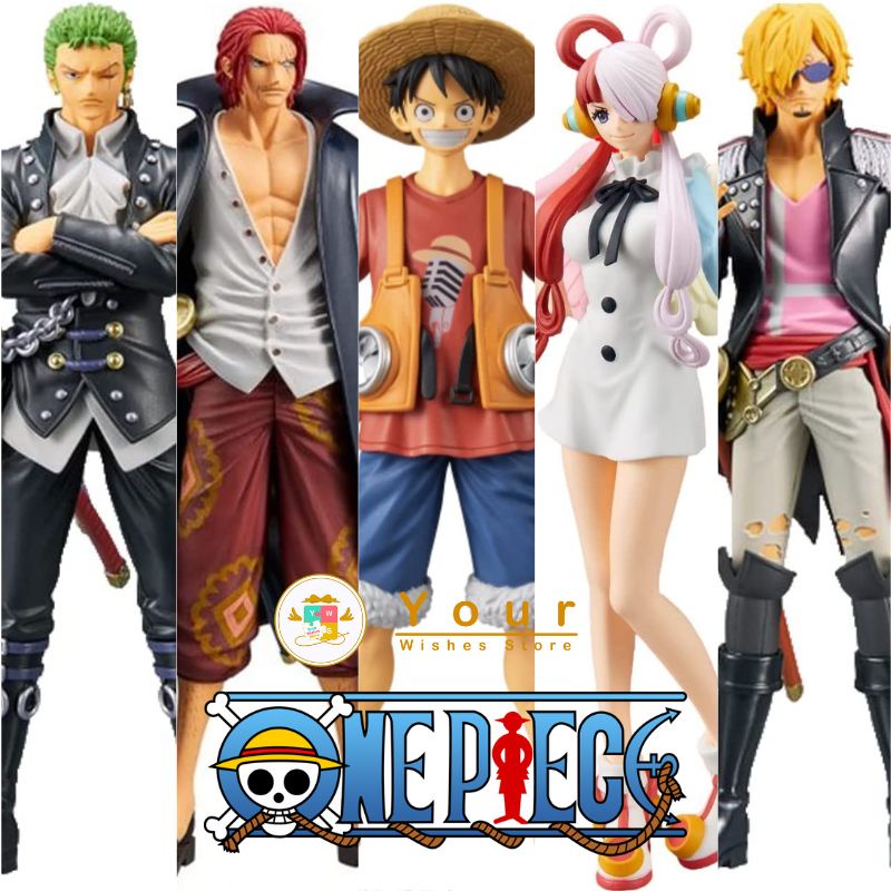 ONE PIECE FILM RED DXF THE GRANDLINE MAN DXF THE GRANDLINE LADY โมเดล วันพีช ฟิกเกอร์ ลูฟี่ โซโล