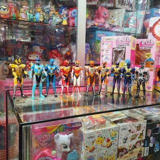 6.5" Grandsazer Action Figure Set of 10 โมเดล แกรนเซเซอร์ ขยับ แขน ขา เอว ศรีษะได้ ครบเซท 10 แบบ