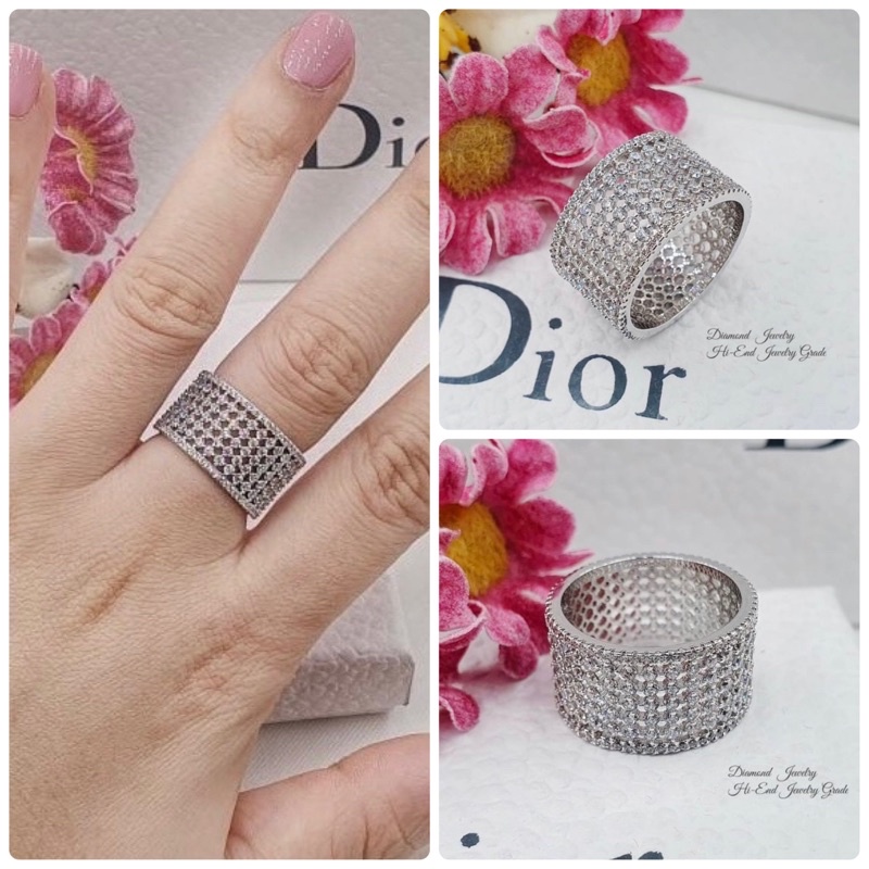 แหวนเพชร CZ แท้ แหวนแฟชั่น งานเกรดจิวเวลรี่ RS-1012