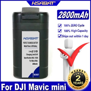 HSABAT Mavic Mini 2800mAh High Capacity Battery for DJI Mavic Mini Intelligent Flight Batteries