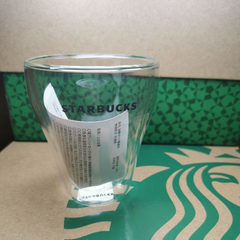 *ของสะสม* Starbucks Double wall glass from japan 2016 🎌296ml.