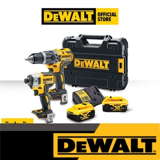 DEWALT สว่านกระแทก 18VG2 LI-ON HAMMER DRILL / IMPACT DRIVER รุ่น DCK266M2T-B1