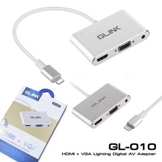 Cable HDMI+VGA TO Iphone 'GLINK'(GL-010)