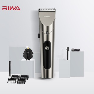 riwa professional อุปกรณ์เครื่องมือไฟฟ้าสําหรับใช้ในการตัดผมแบบชาร์จไฟ led re - 6305 from xiaomi youpin