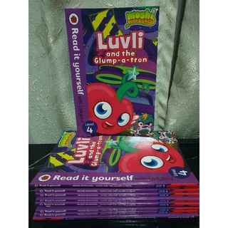 New Book- Moshi Monsters. Luvli and the Glump-a-tron. Read it yourself with Ladybird level 4.-85