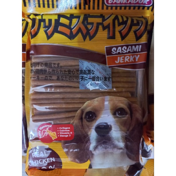 ขนมสุนัข sasami jerky  นน.500 กรัม