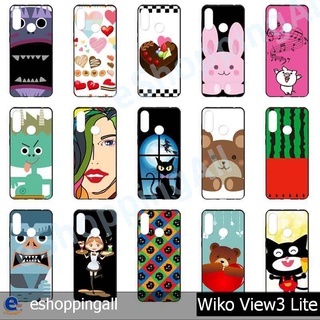 เคส wiko view3 lite เคสมือถือกรอบยางลายการ์ตูนพร้อมส่ง กรอบมือถือส่งของในไทย