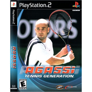 แผ่นเกมส์ Agassi Tennis Generation แผ่นCD PS2 Playstation2  คุณภาพสูง ราคาถูก