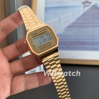 นาฬิกาคาสิโอ Casio รุ่น A168WG-9 ของแท้ รับประกัน 1 ปี WBwatch