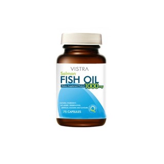 Vistra Salmon Fish Oil 1000 MG 75 เม็ด