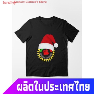 terdiny เสื้อยืดผู้ชายและผู้หญิง Fashion Clothess Store COD Film Theory Official Logo With Santa Hat - Film Nerds Chris