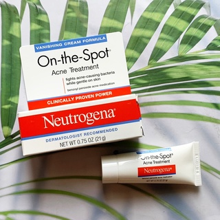 ทรีทเม้นต์ ลดสิว และรอยแดงจากสิว On-the-Spot  Acne Treatment 21 g (Neutrogena®)