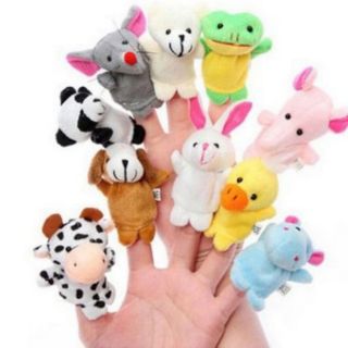 🐮Family Finger Puppet🐖 ตุ๊กตานิ้วมือเล่าเรื่องราวให้น้องฟังเพิ่มจินตนาการ