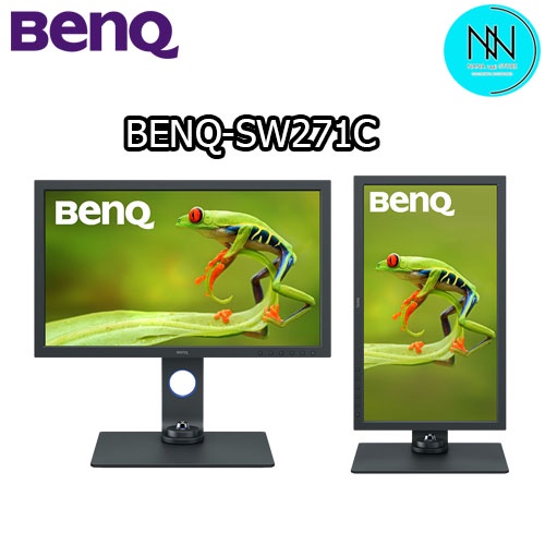 BenQ SW271C 27นิ้ว 4K IPS USB-C Adobe RGB Photo Editing Monitor
