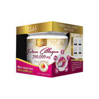 Pure Collagen ผลิตภัณฑ์เสริมอาหารเพียว คอลลาเจน ผงคอลลาเจน ขนาด 200 กรัม (200,000 มก.)