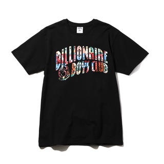 Bn3d9we23 เสื้อยืดแขนสั้น ผ้าฝ้าย พิมพ์ลาย Billionaire Club BB ARCH s and Short Sleeves VVB32EW41897 สําหรับผู้ชาย