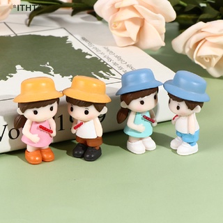 [[ITHT]] Lovers Couple Miniature Mini Doll DIY Terrarium Figurines Fairy Garden Decor [Hot Sell]